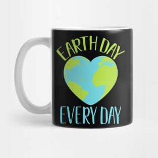 Earth Day Every Day Climate Activist Environmental Awareness Gift Mug